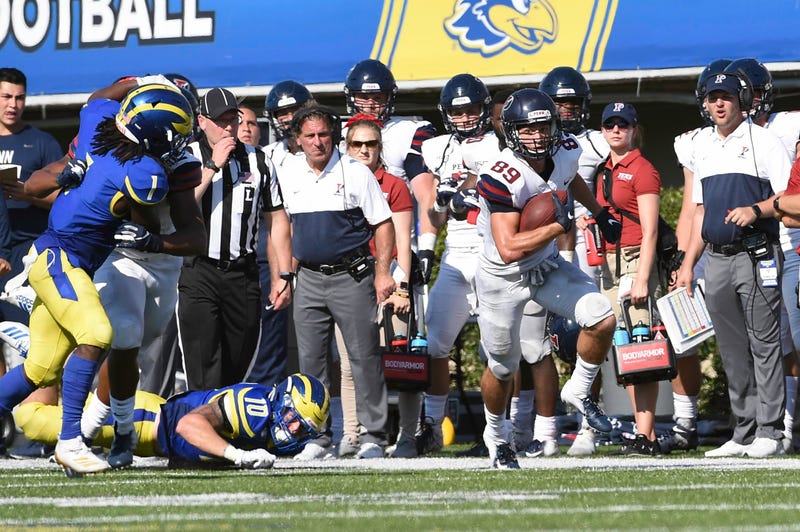 Sophomore wide receiver Ryan Cragun leads Penn with 36 catches this season for 604 yards.