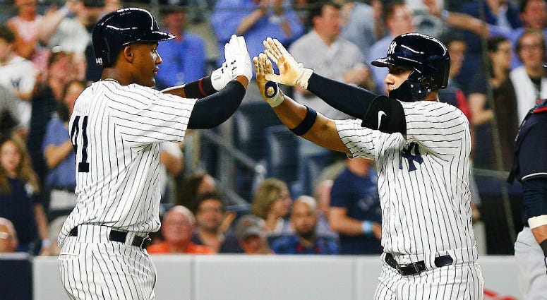 Miguel Andujar and Gleyber Torres
