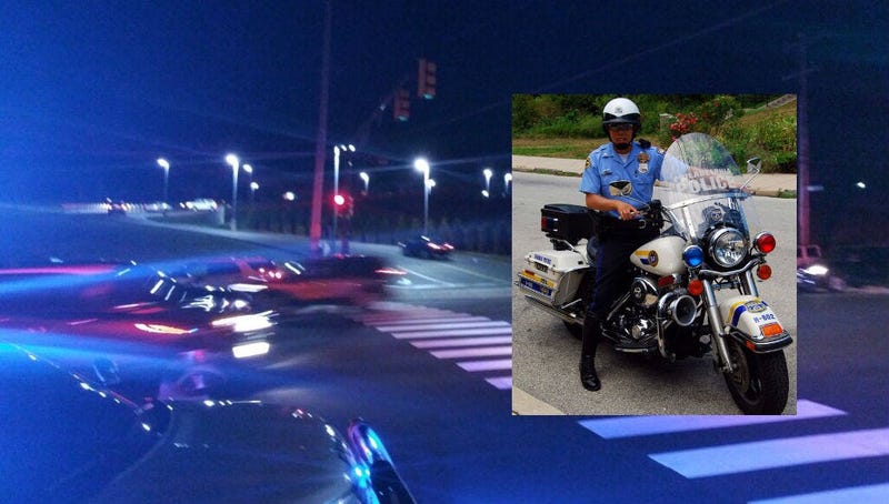 Andy Chan, a 24-year veteran of the Philadelphia Police Department, was hit by a van while on his patrol motorcycle, near Pennypack Park.