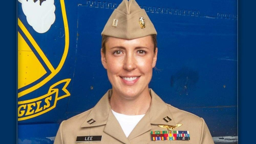 Blue Angels names its first female demonstration pilot