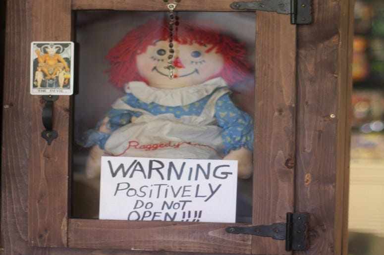 The 'Annabelle' haunted doll