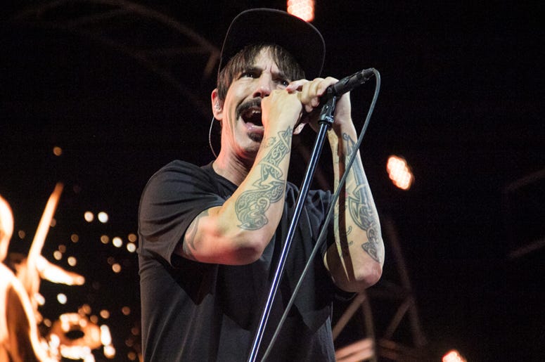 Anthony Kiedis of the Red Hot Chili Peppers
