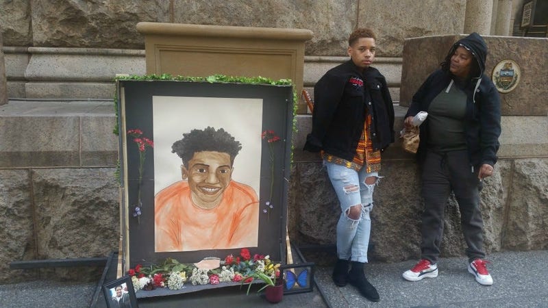 One year after the shooting death of a black unarmed teenager by a white police officer, critics of police-community relations are still working for change.