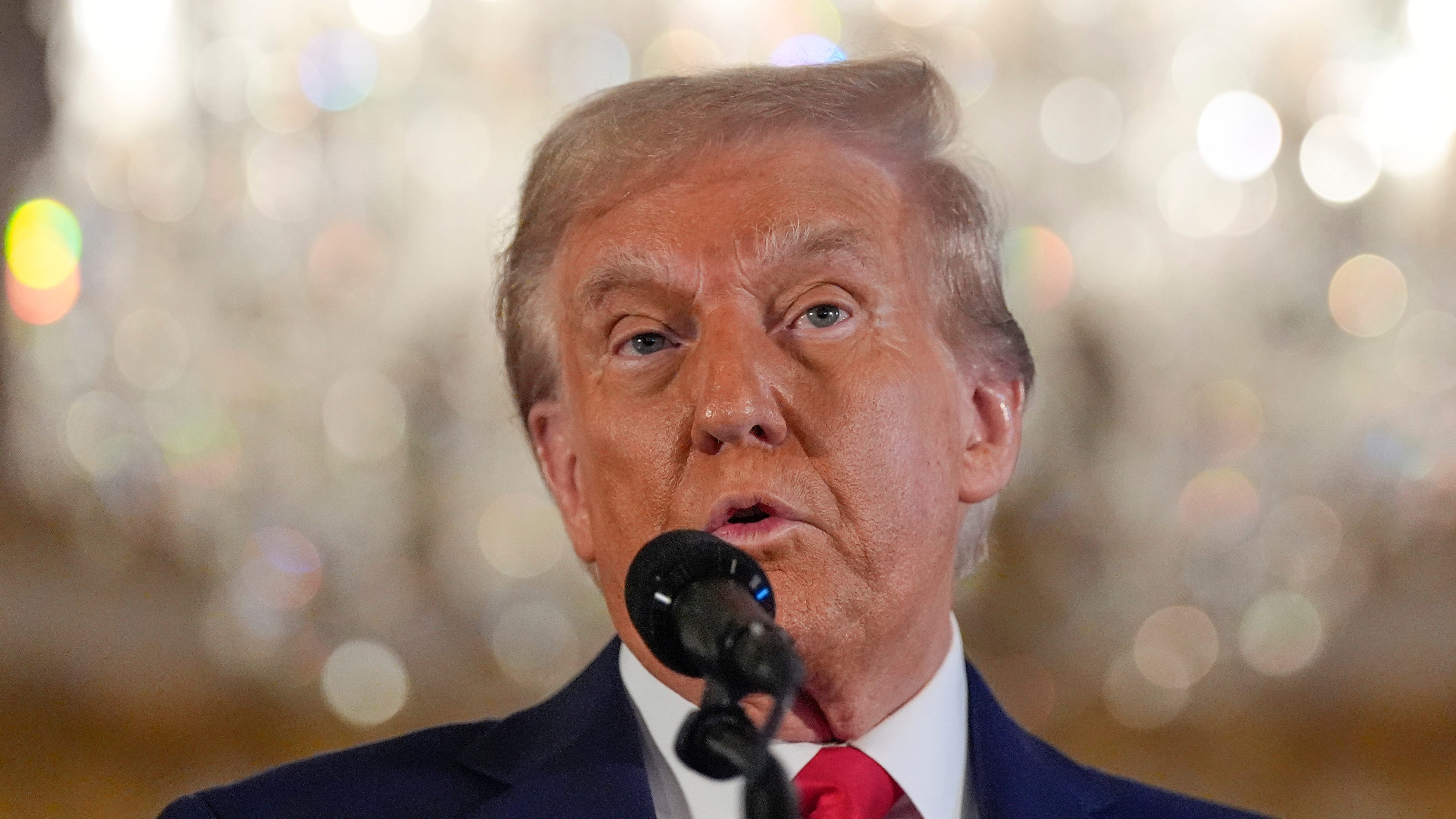 Trump says his New York rally marked by crude and racist insults 'was like a lovefest'