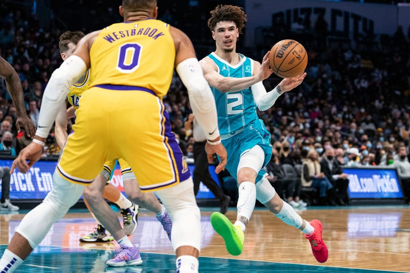 Lakers Hornets Basketball