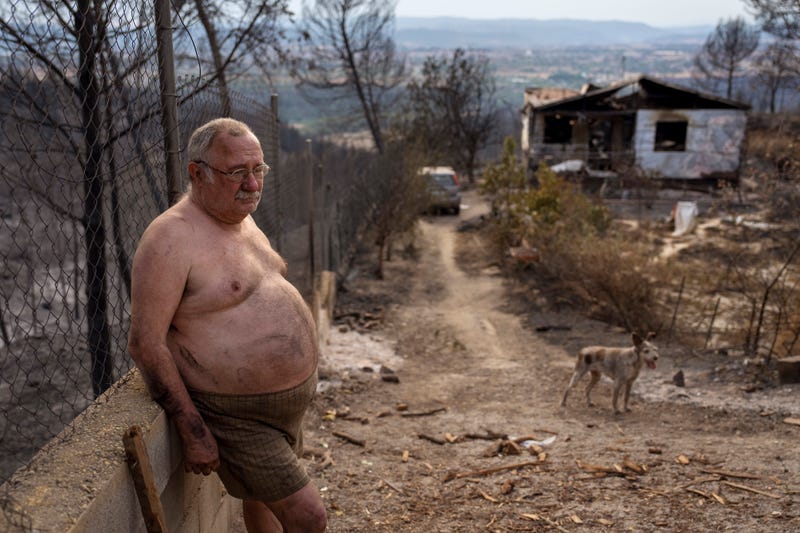 APTOPIX Spain Wildfires