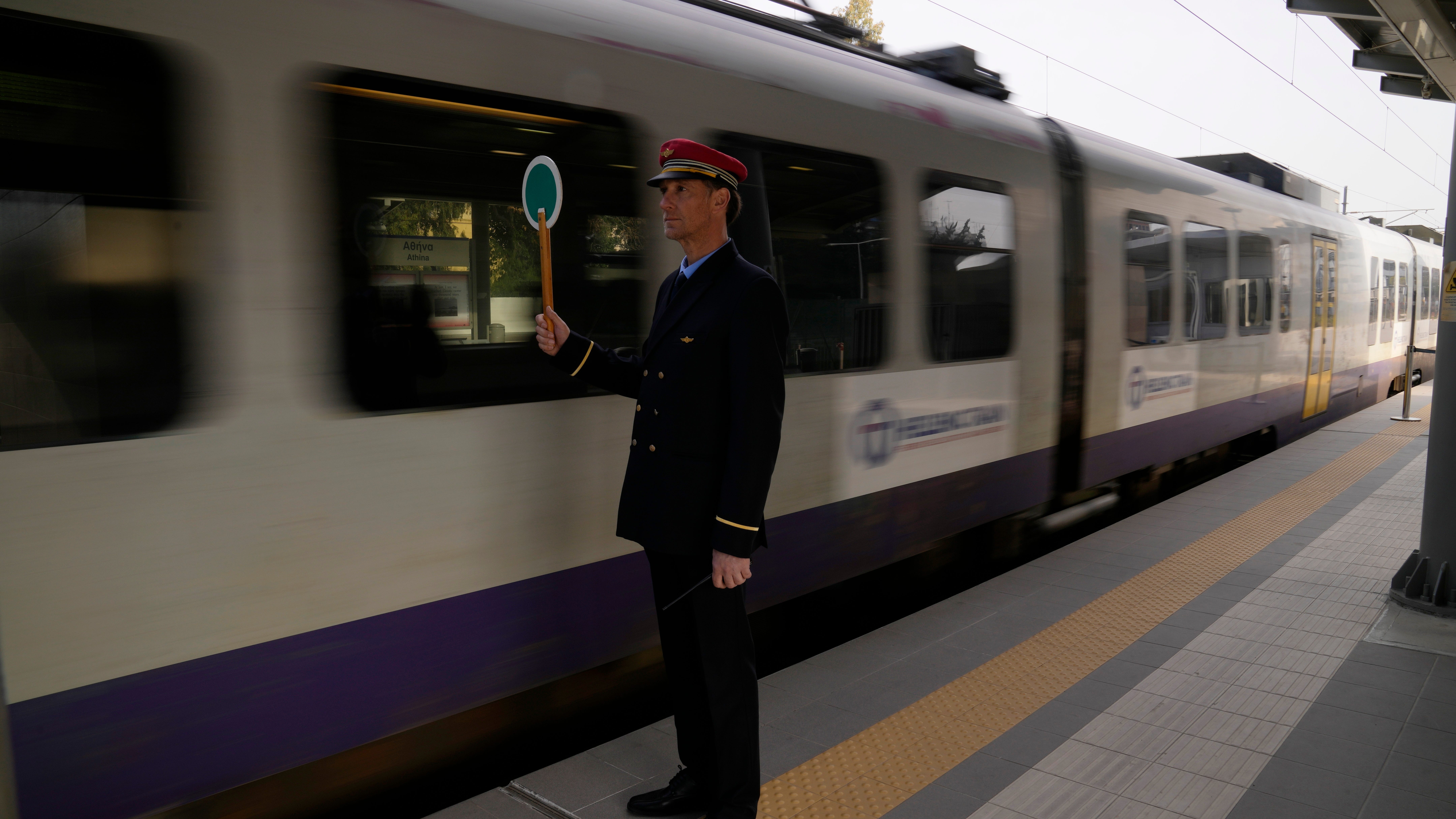 After Greek rail disaster, trains gradually restart