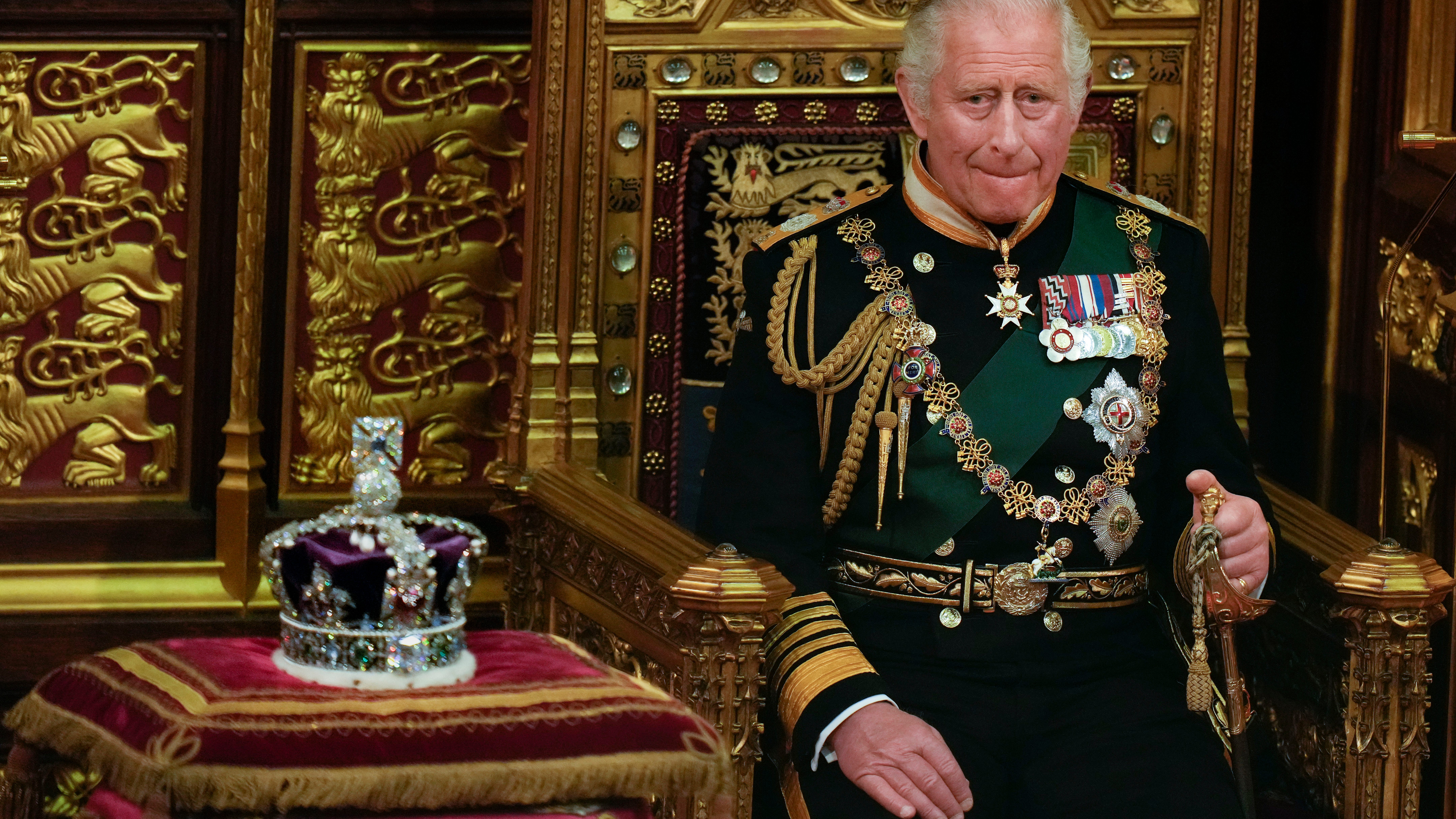 After a lifetime of preparation, Charles takes the throne