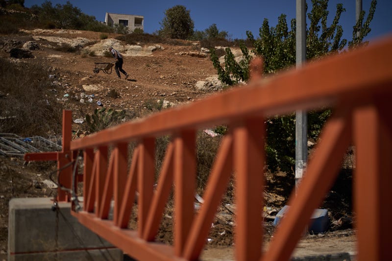 Mideast Wars West Bank Barriers