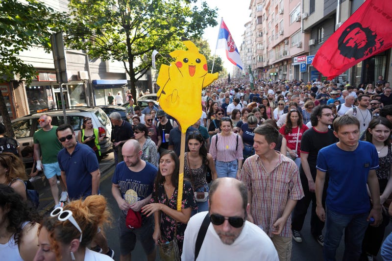 Serbia Protest