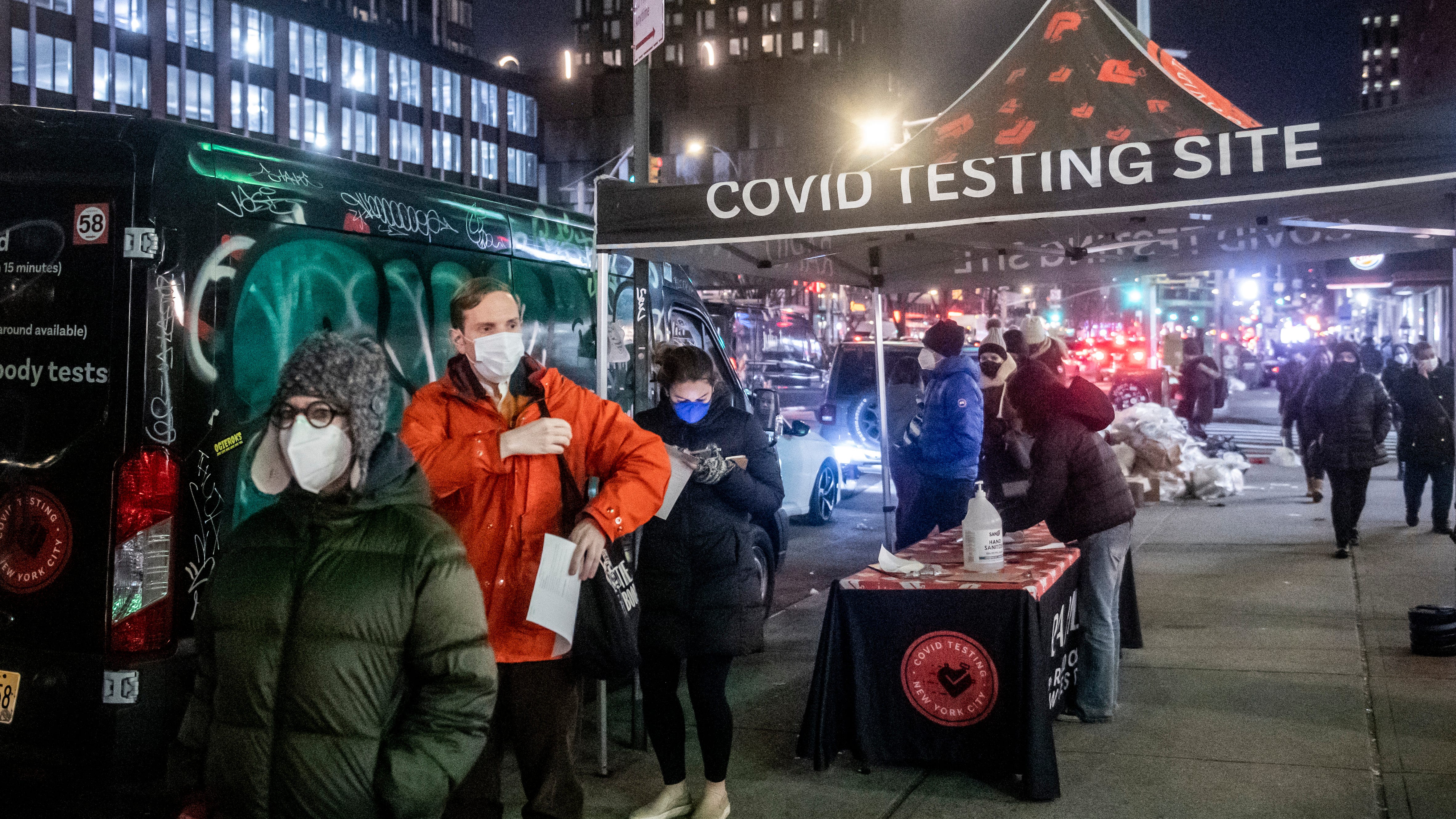 Search for a COVID-19 test means sold-out signs, long lines
