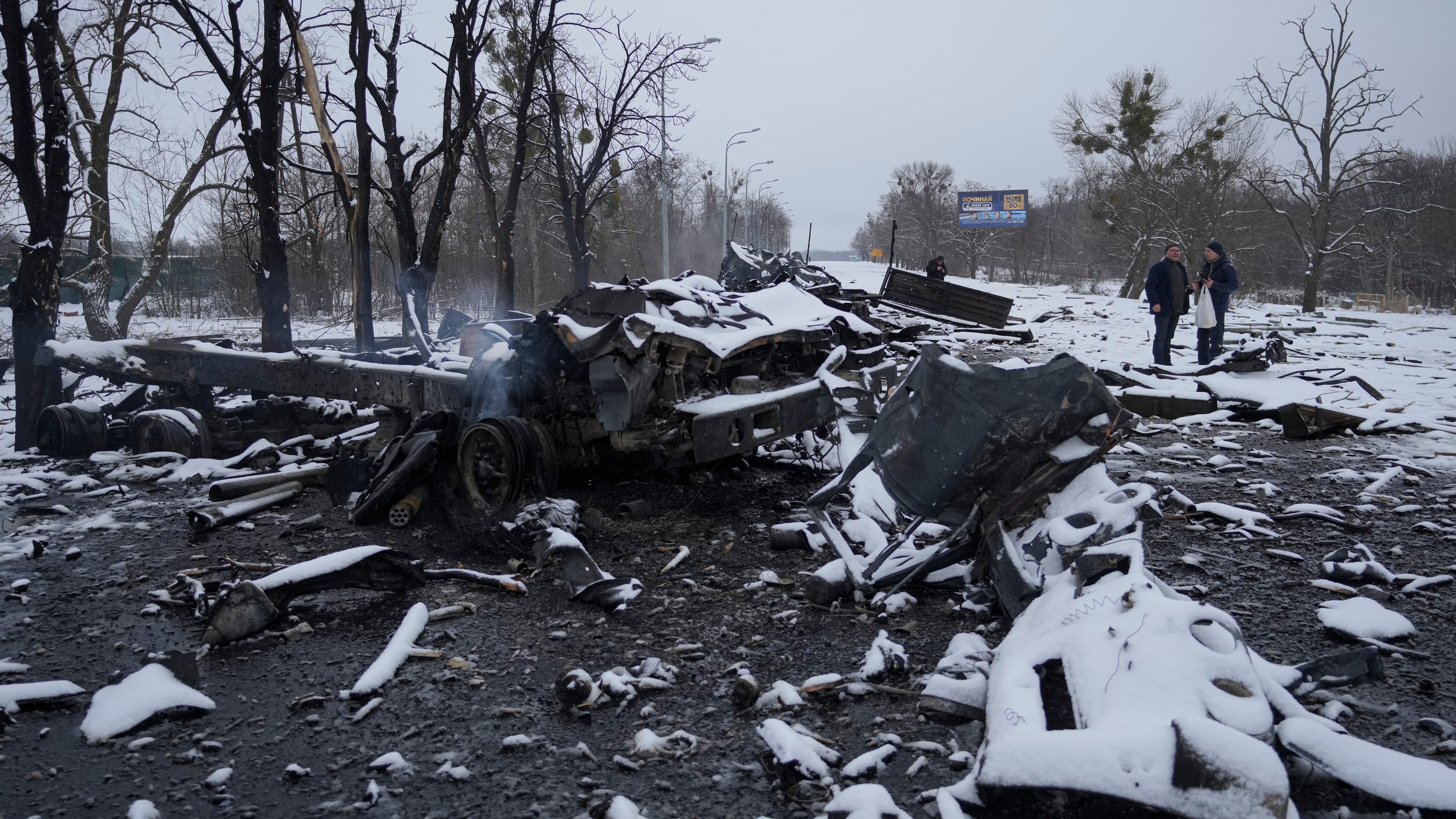 Ukraine's capital under threat as Russia presses invasion