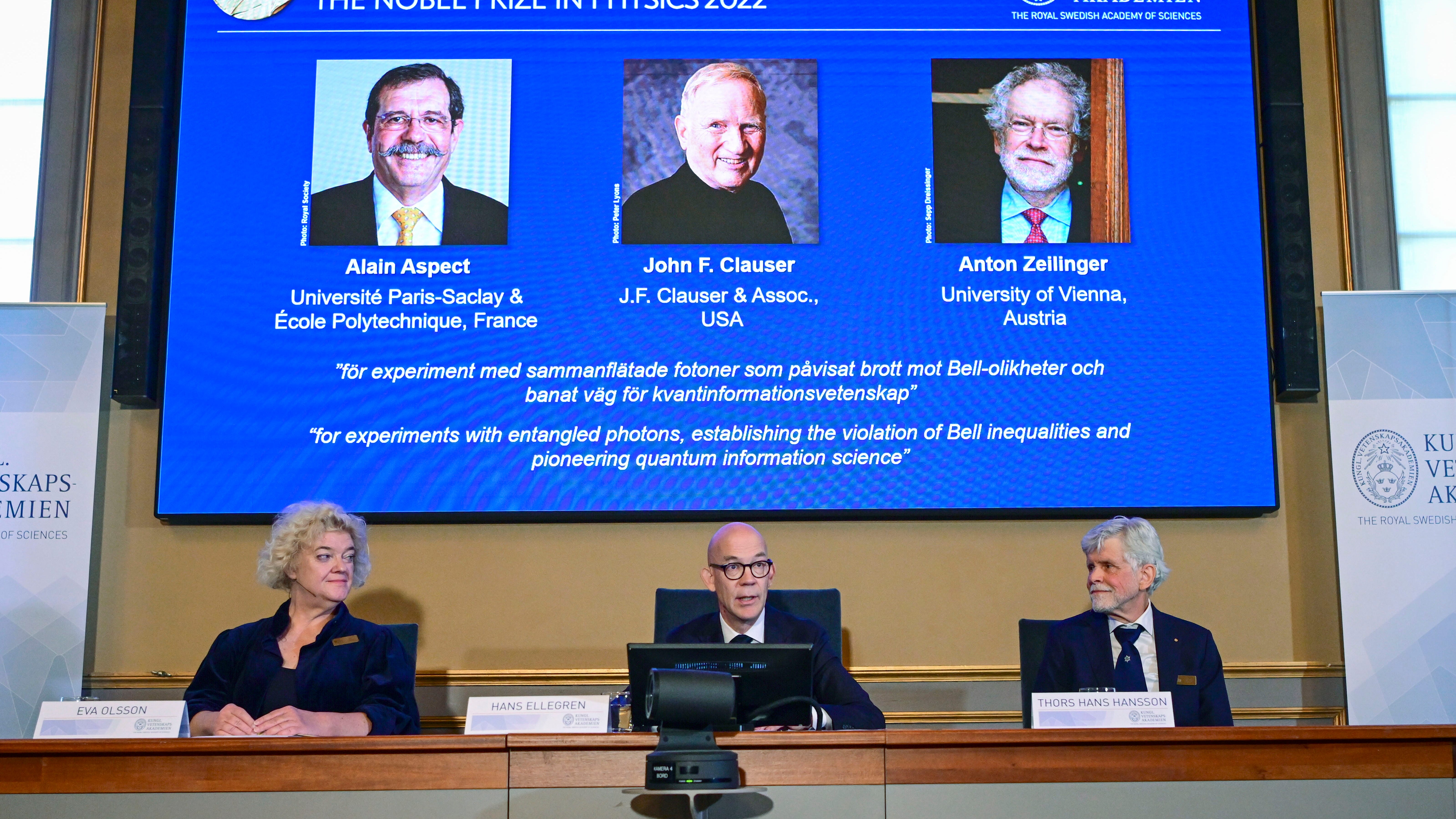 3 physicists share Nobel Prize for work on quantum science