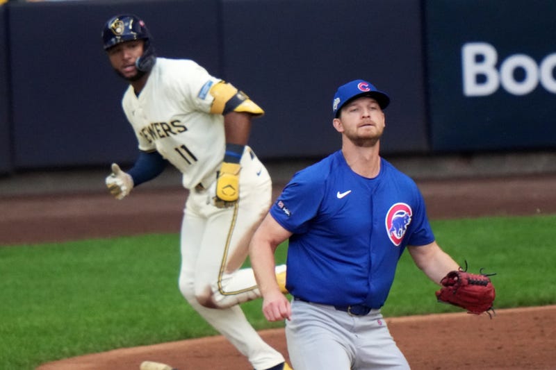 NLDS Cubs Brewers Baseball