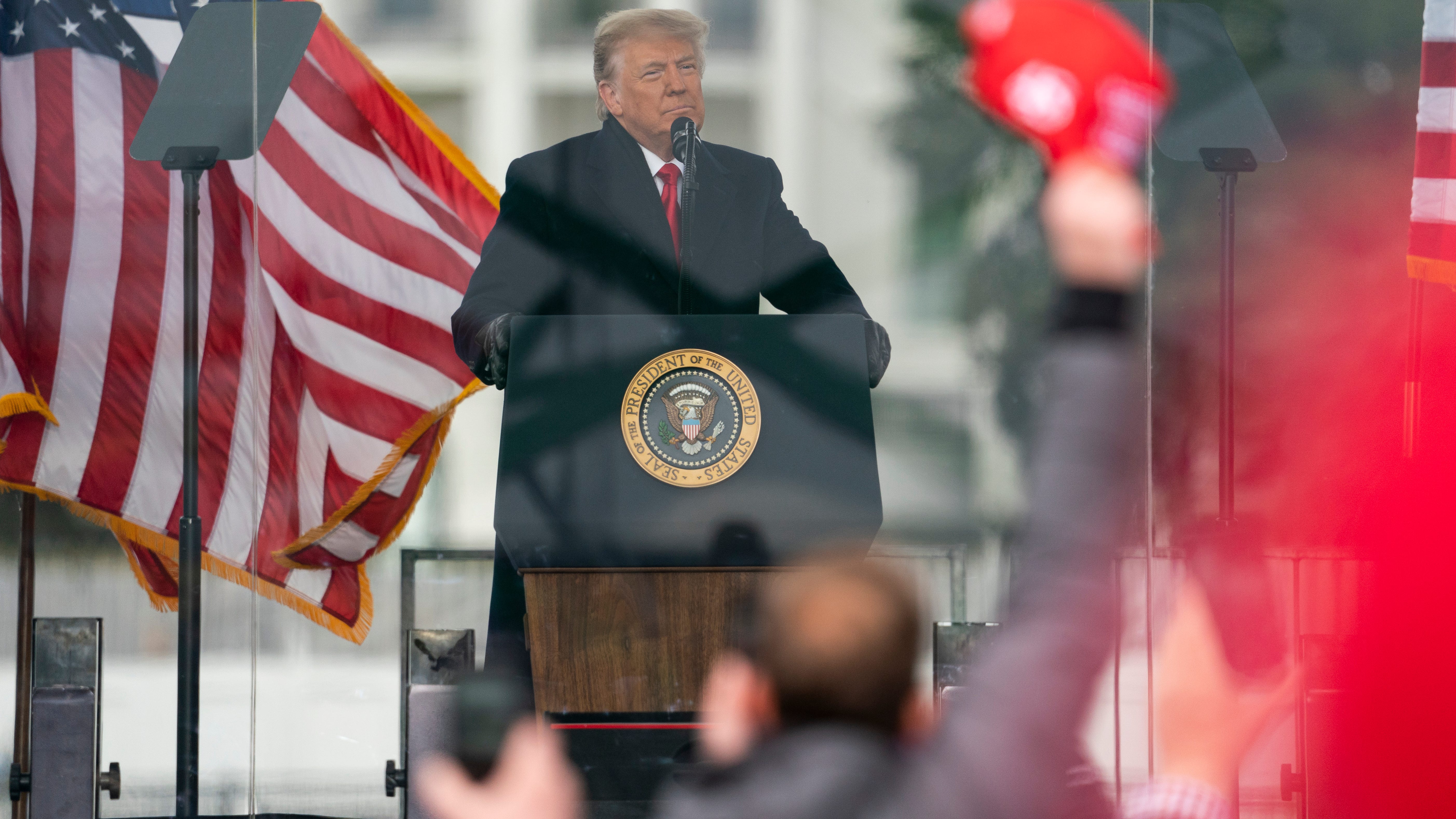 Trump tells backers to 'go home' after Capitol stormed