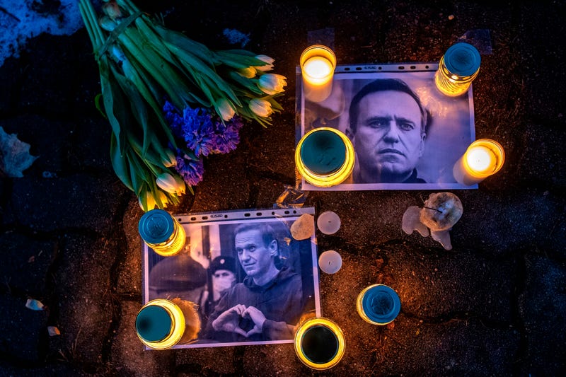 APTOPIX Lithuania Russia Navalny Obit
