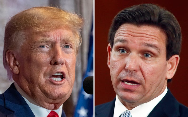 US Election 2024 DeSantis Trump