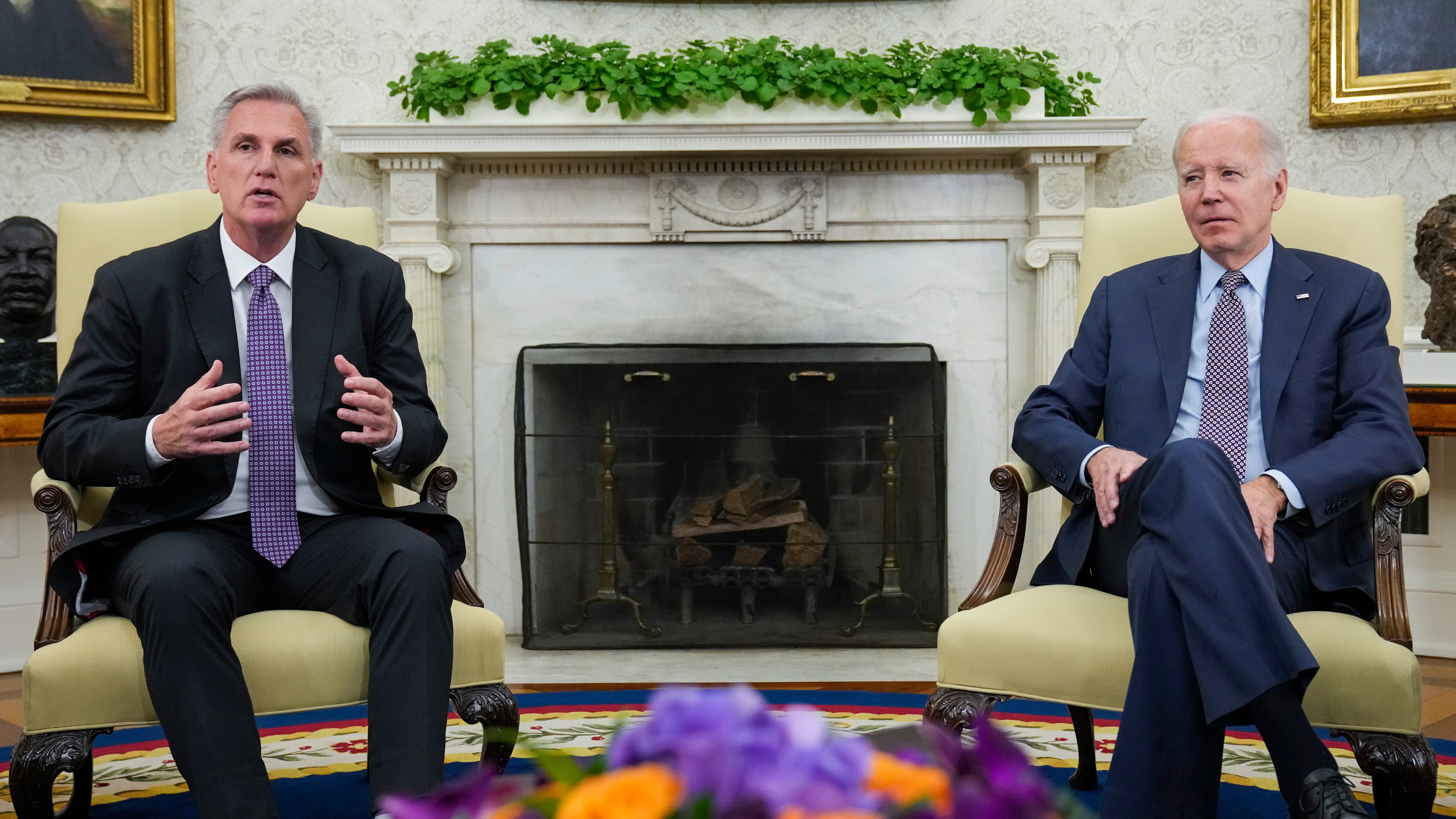 Ahead of House debt ceiling vote, Biden shores up Democrats and McCarthy scrambles for GOP support