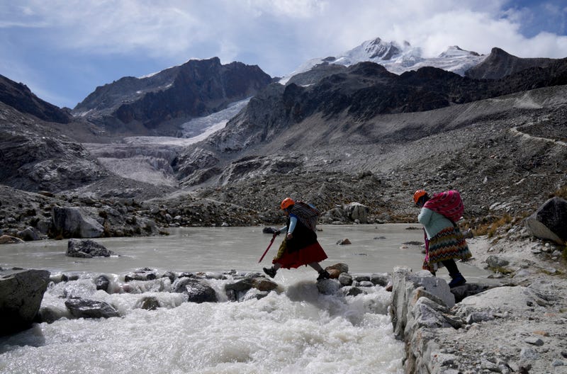 Bolivia Indigenous Women Climbers