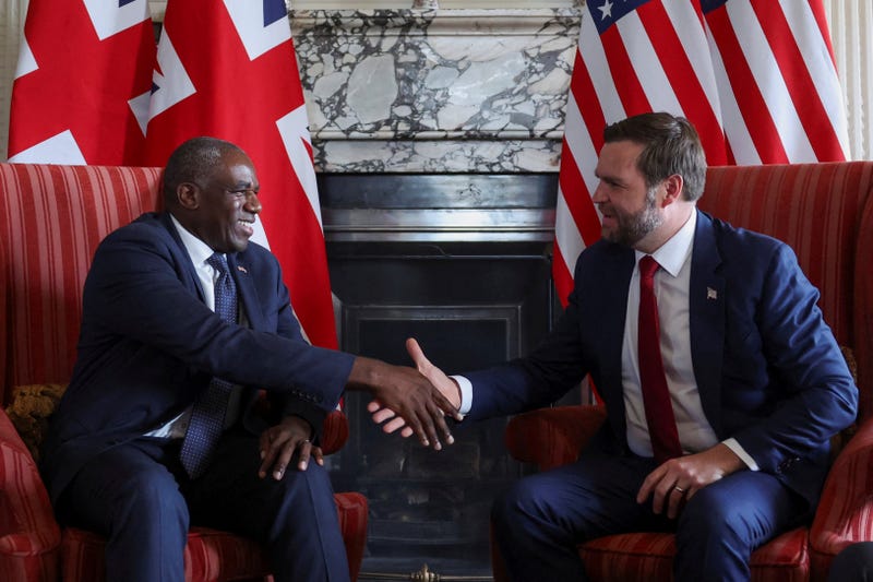 Britain Vance Visit