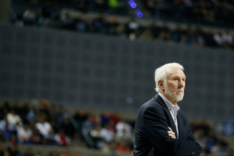 Spurs Popovich Basketball