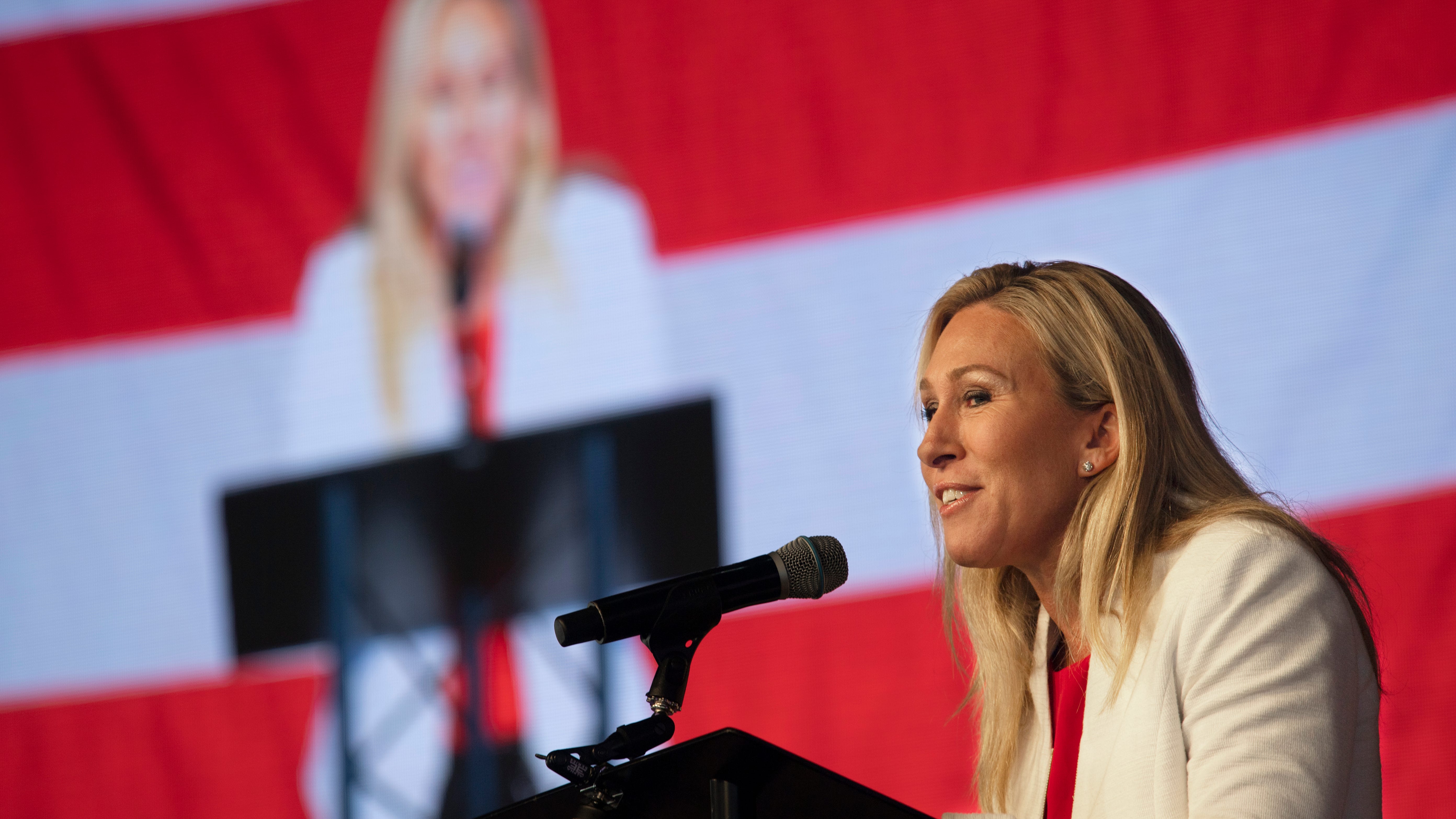 Greene sues to stop challenge to her reelection eligibility