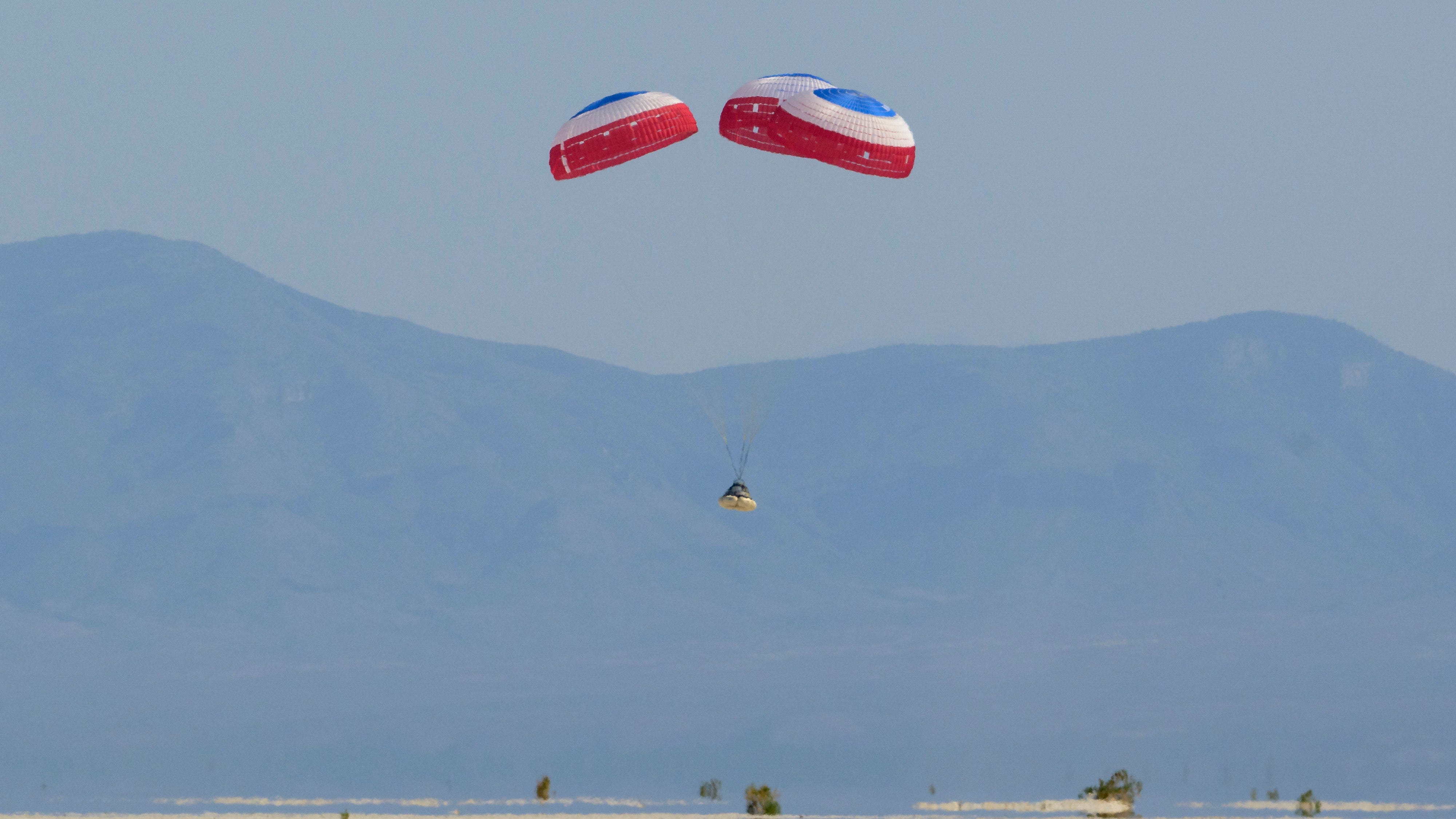 Boeing capsule lands back on Earth after space shakedown
