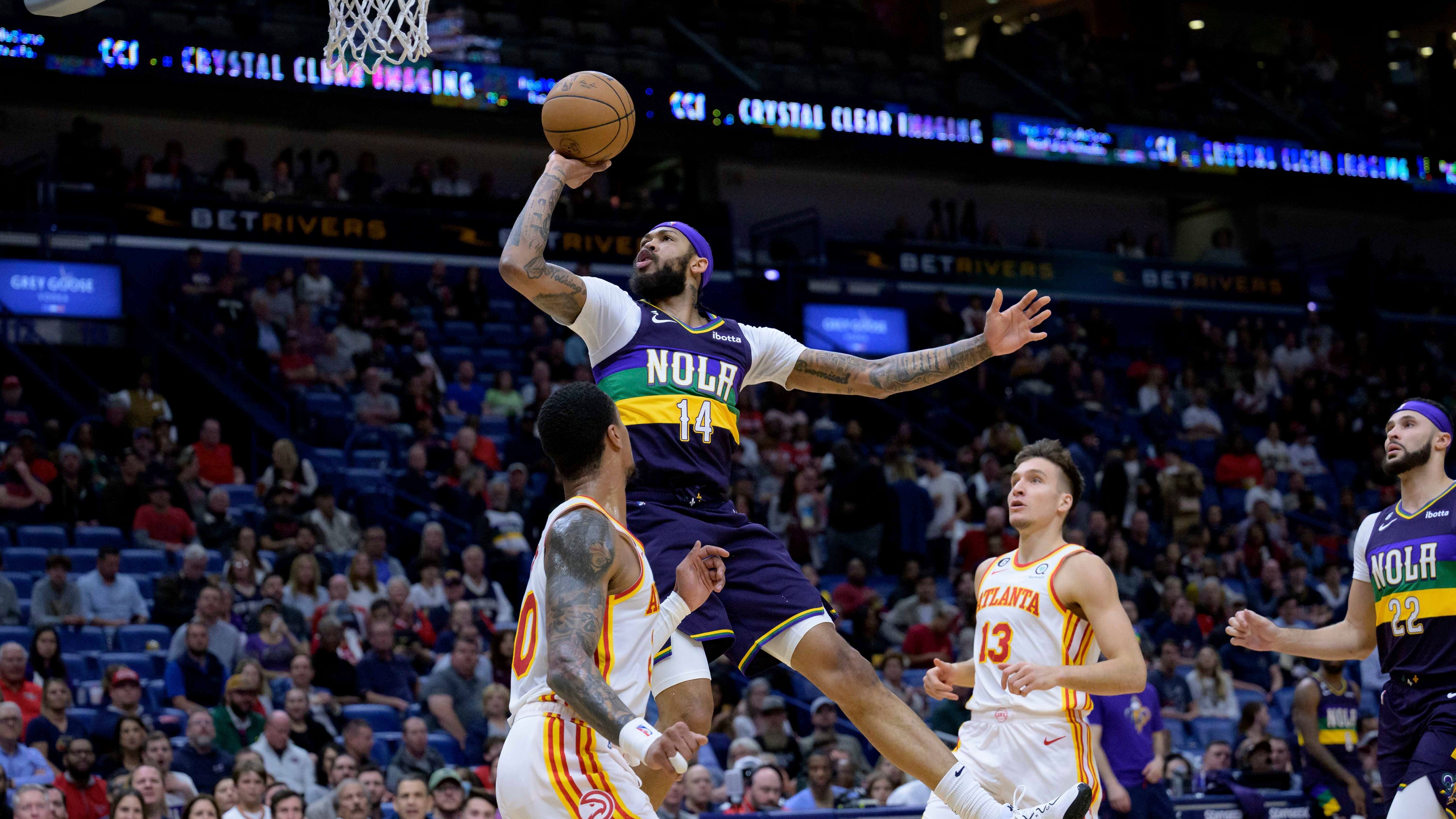 Ingram scores 30, Pelicans down Hawks for 3rd straight win