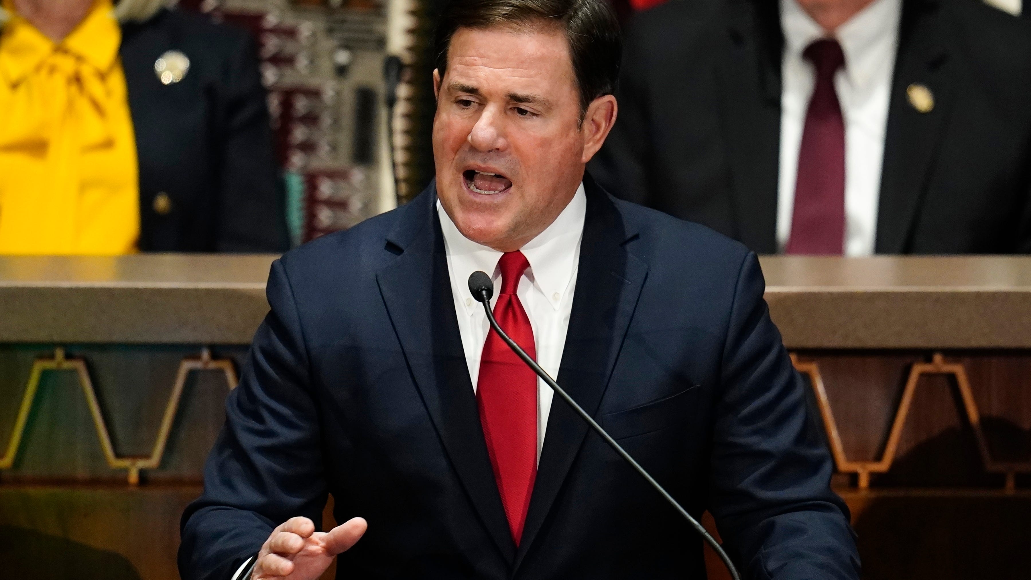 Arizona governor won't say transgender people exist