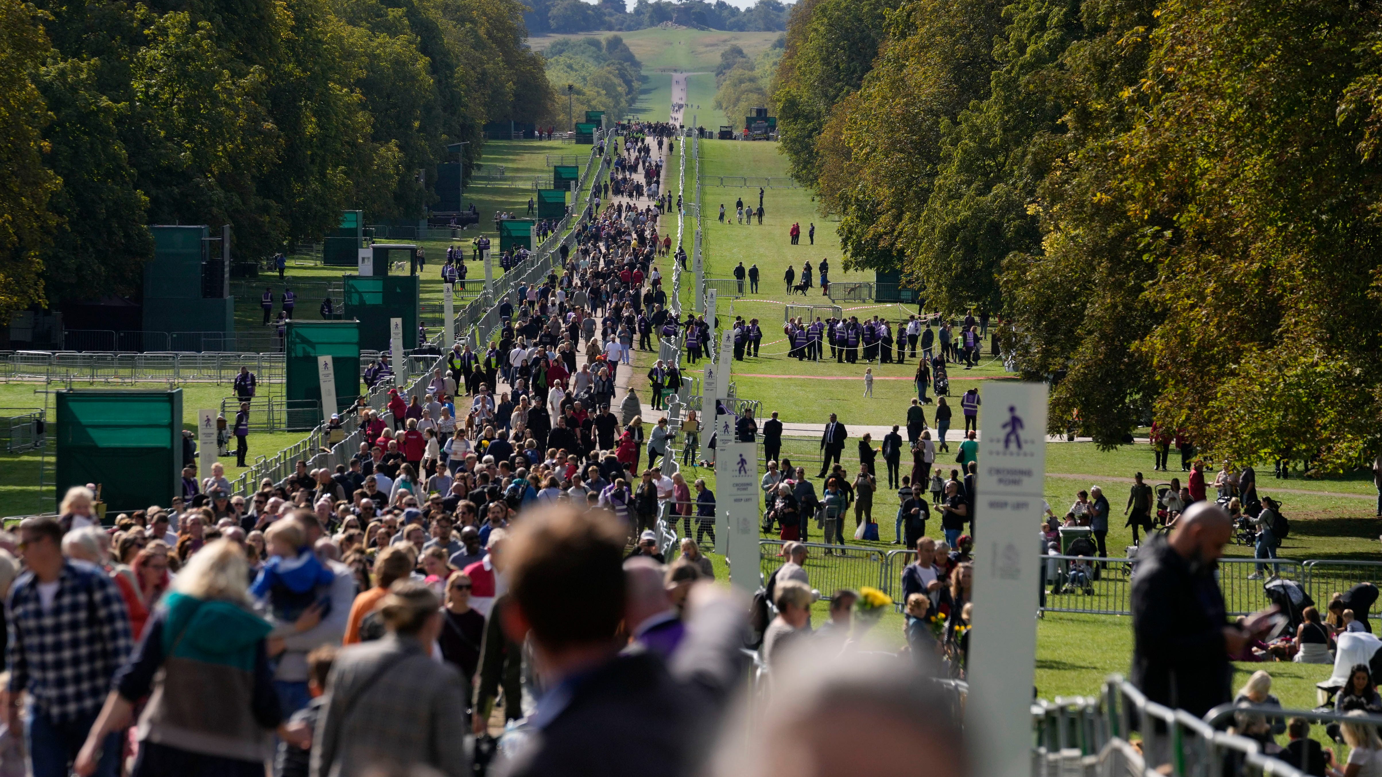 By the numbers: Facts and figures about the queen's funeral