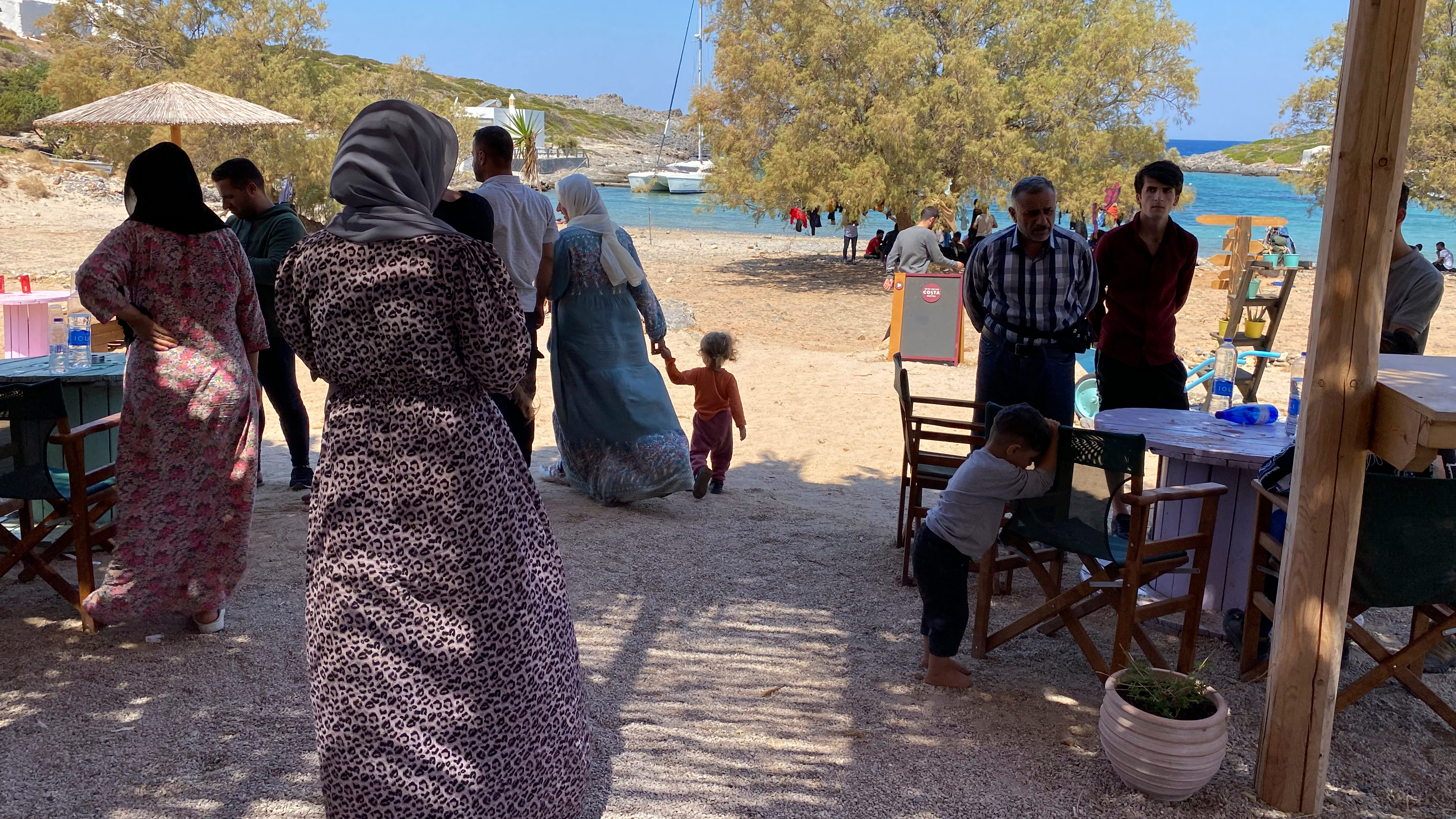 Greece: 71 migrants aboard boat reaching southern island