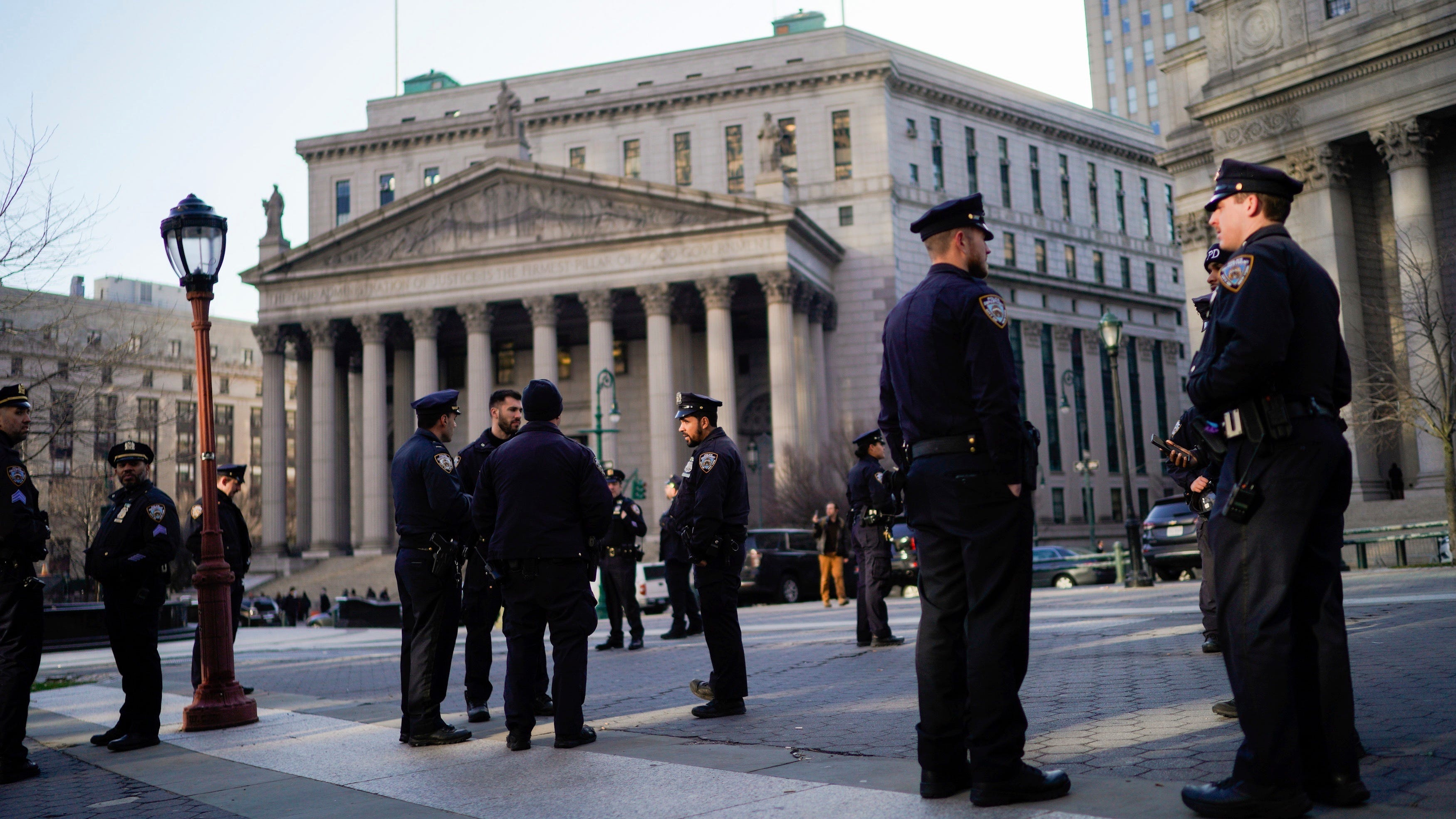 Trump waits out grand jury as New York braces for protests