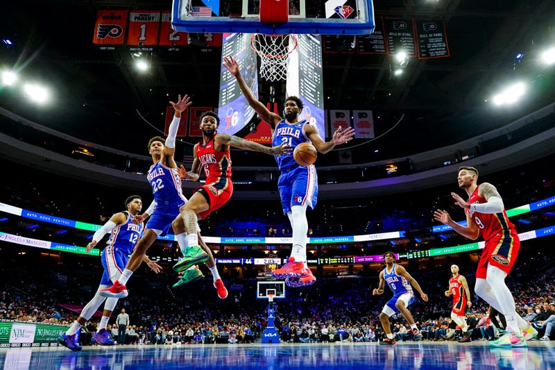 Pelicans 76ers Basketball