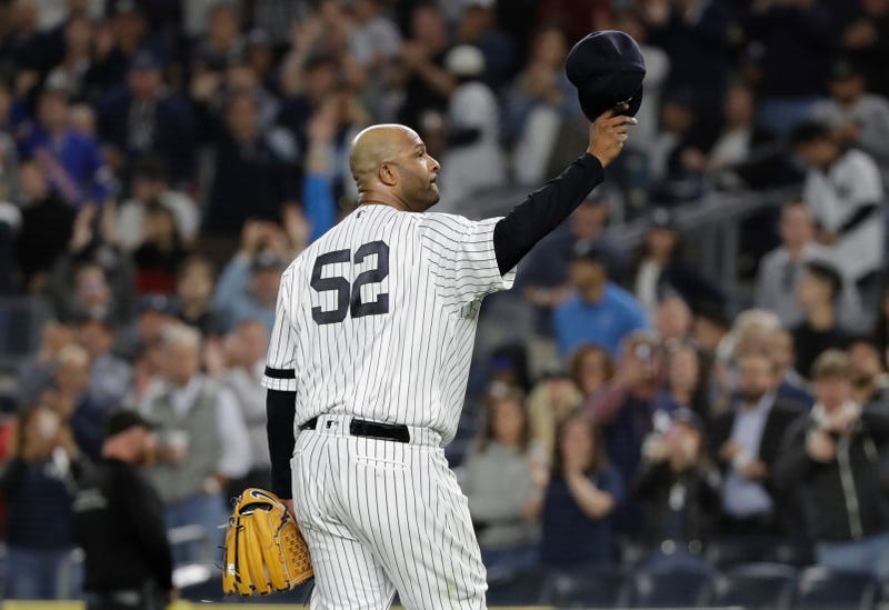 Yankees Sabathia Number Retired Baseball