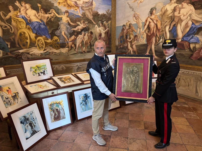 Italy Artworks Seized