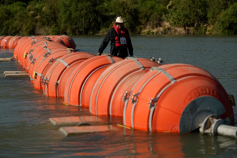 Immigration Floating Barrier