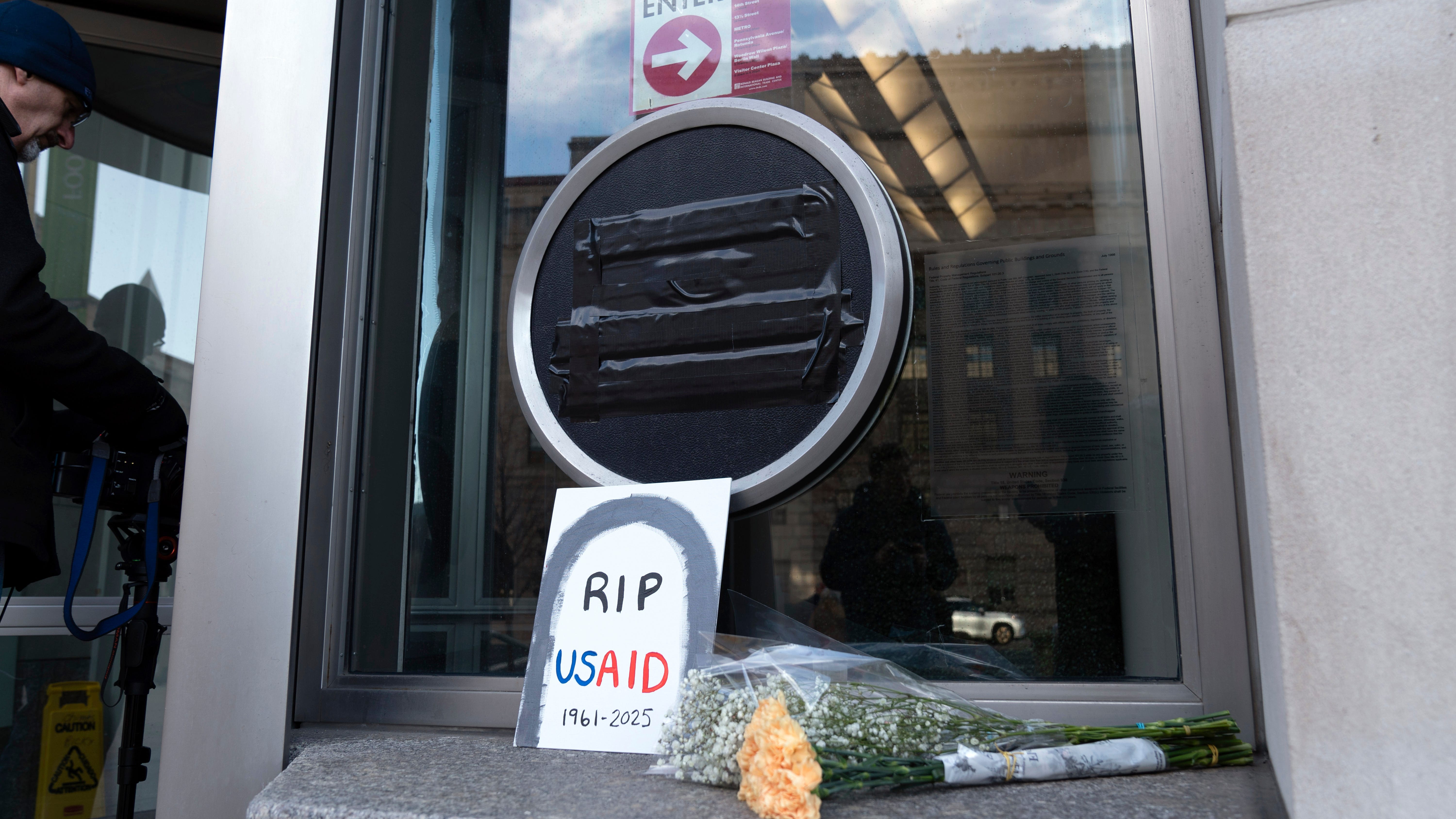 The Trump administration is putting USAID staffers on leave worldwide and firing at least 1,600