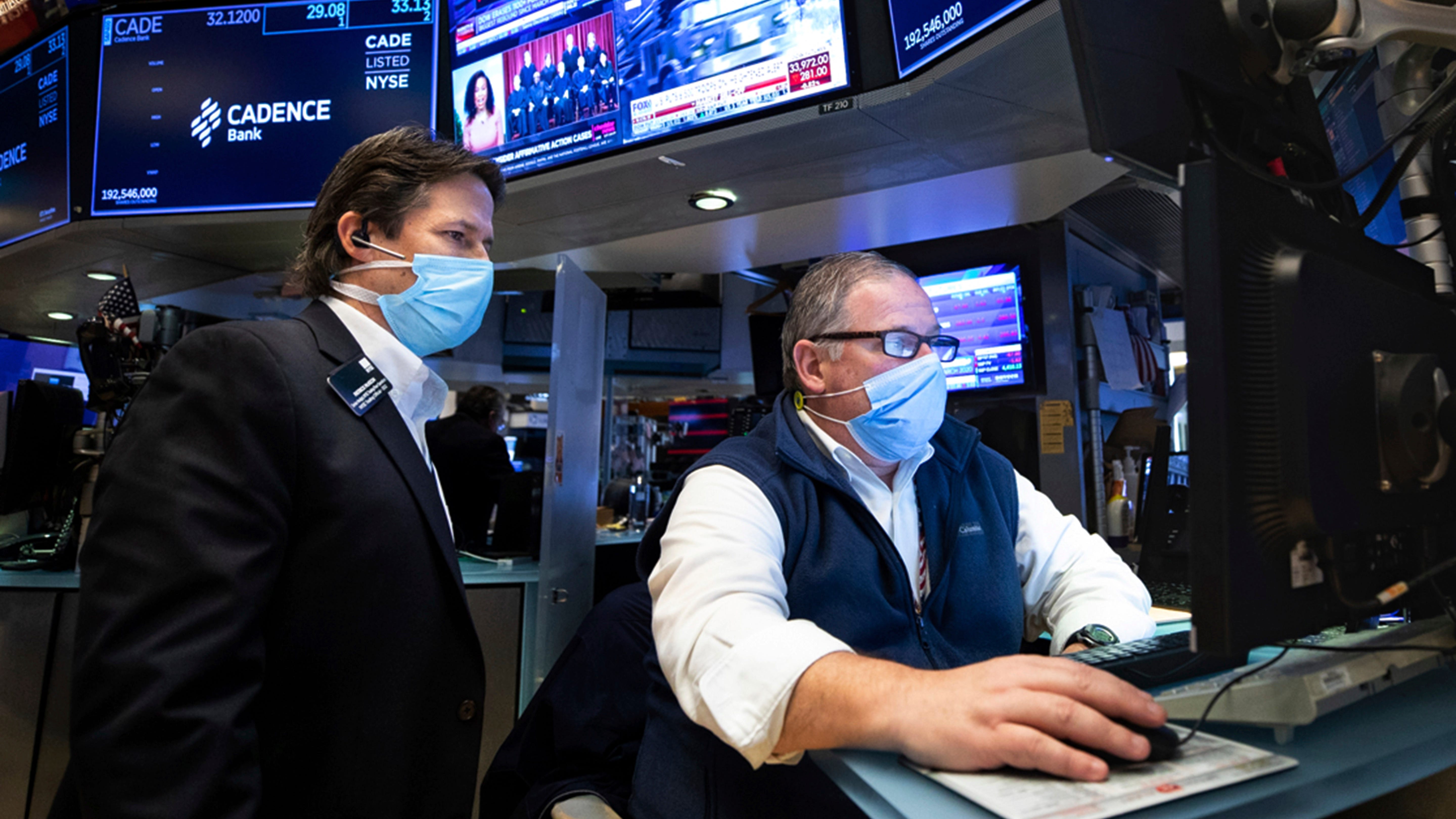 Stocks fall sharply as a bout of market volatility continues