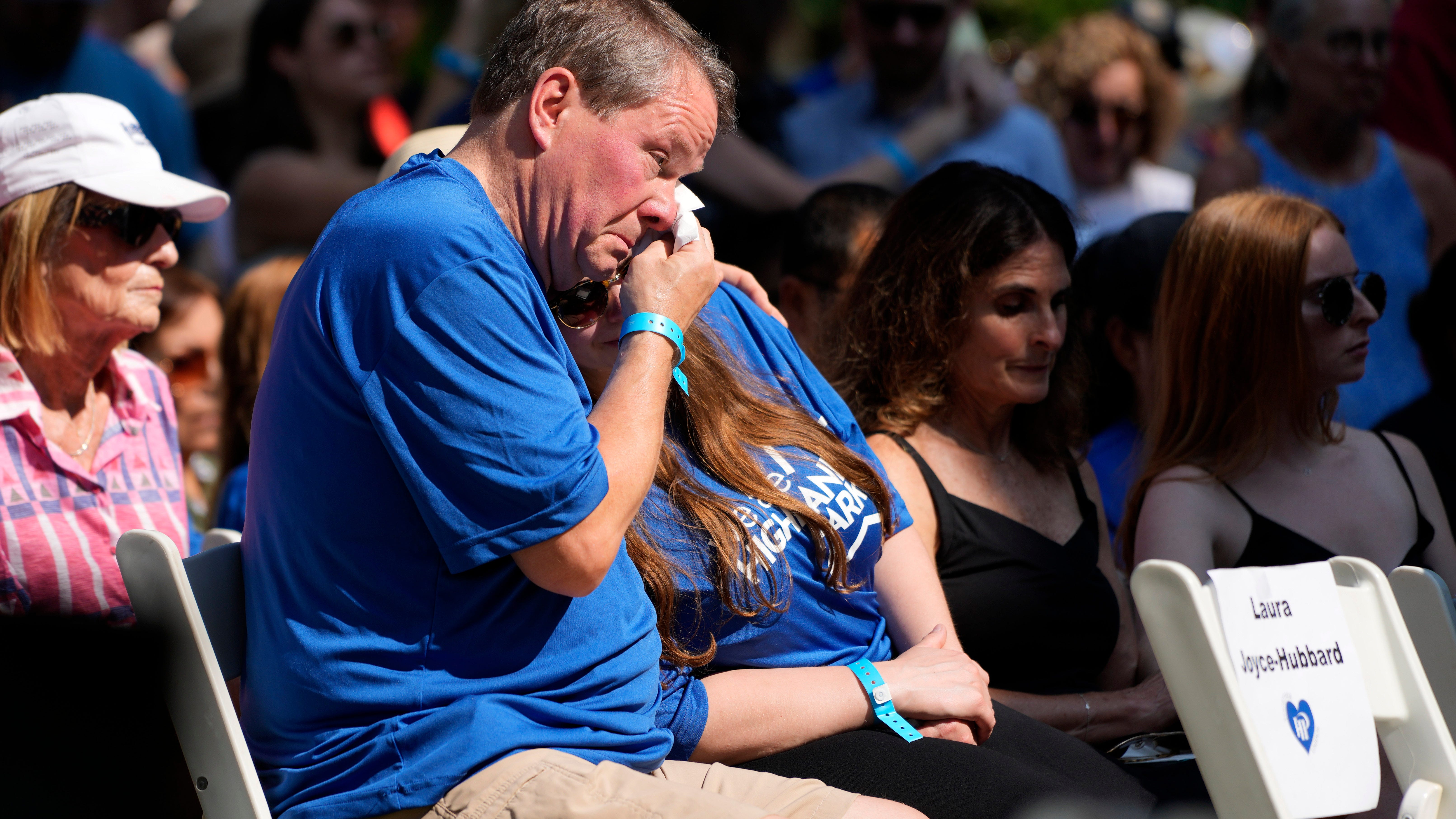Highland Park residents walk parade route where 7 were killed in Fourth of July shooting