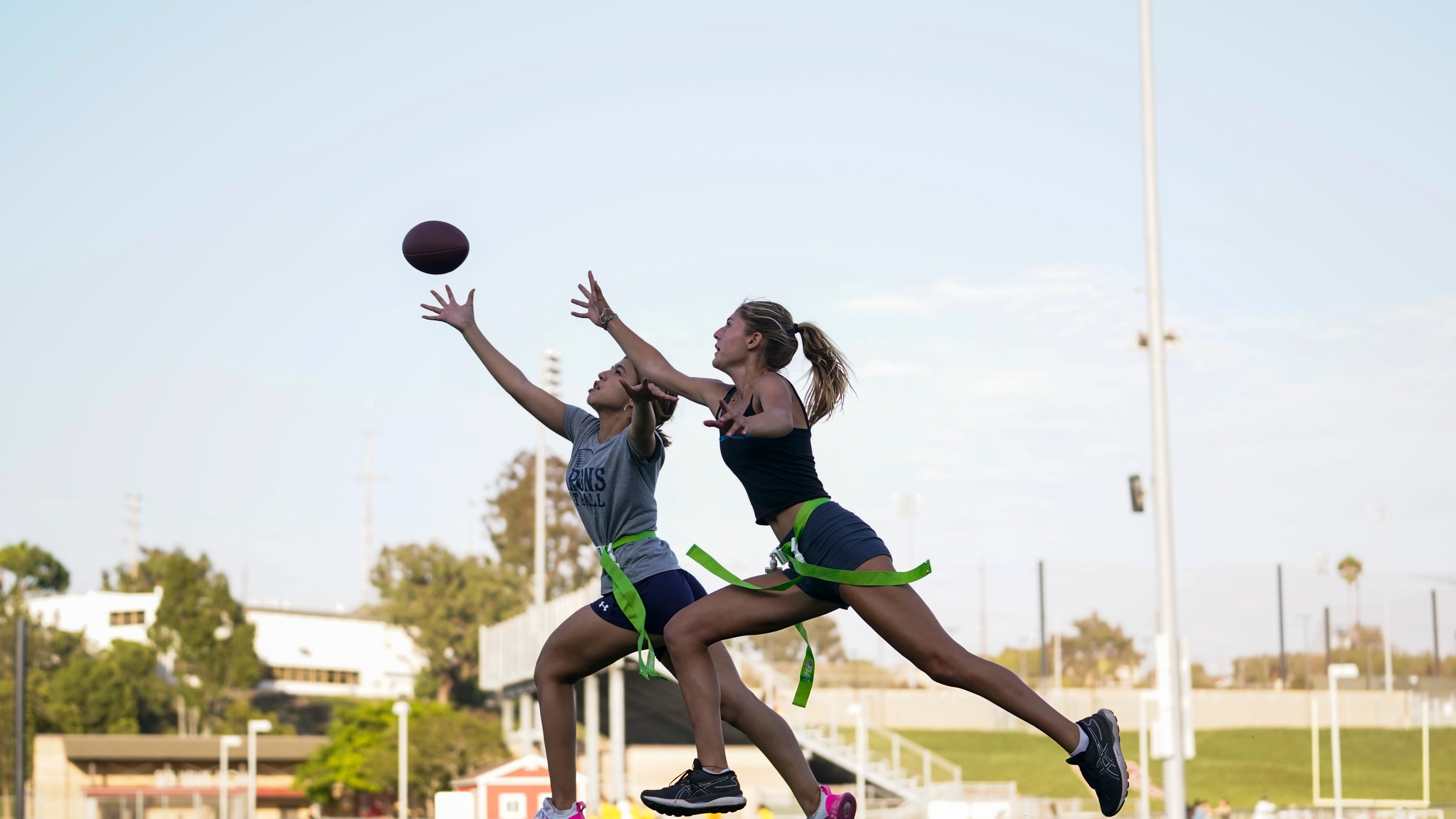 California eyes making girls flag football a school sport