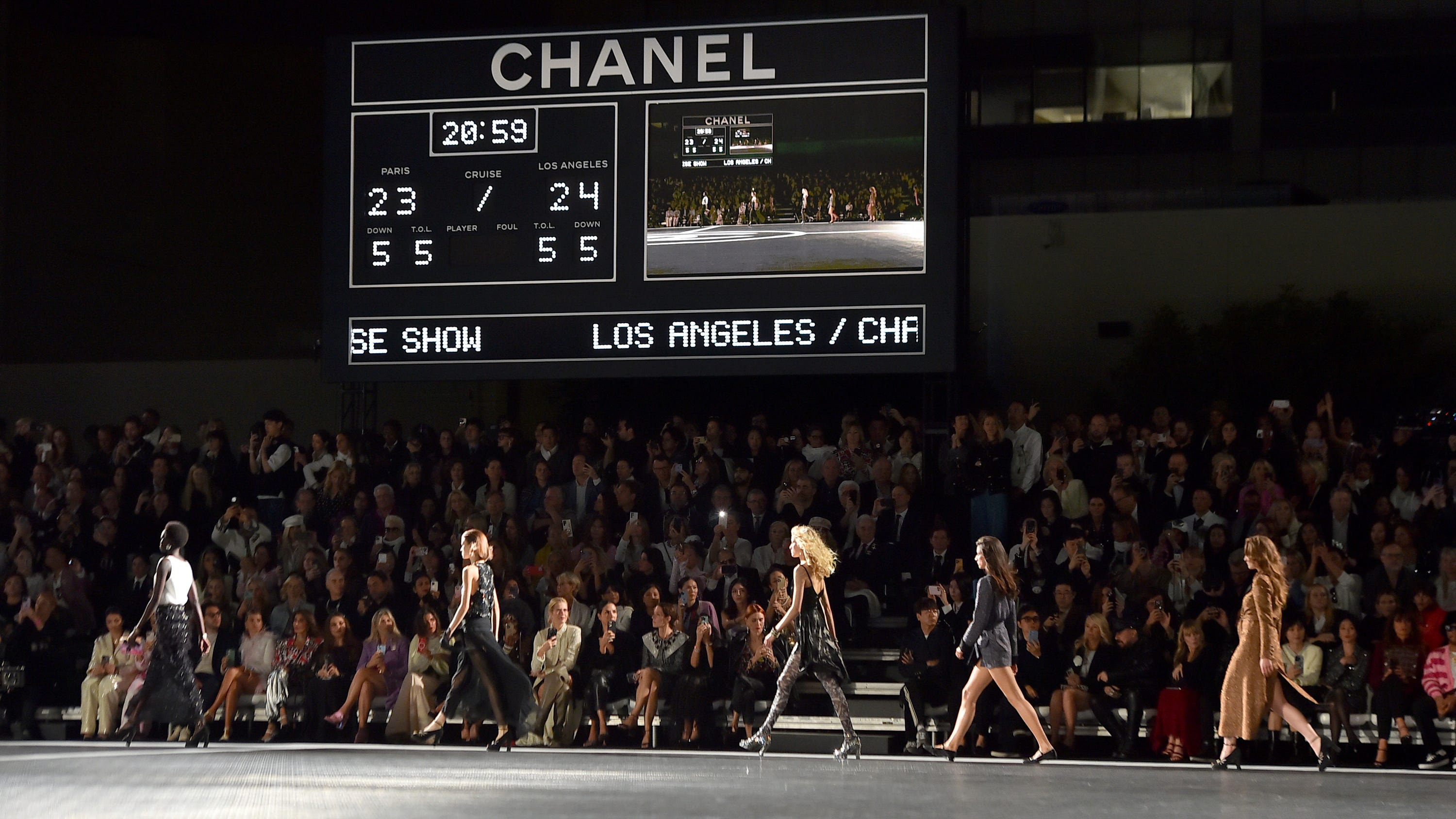 Chanel lures stars with cruise fashion show in Los Angeles