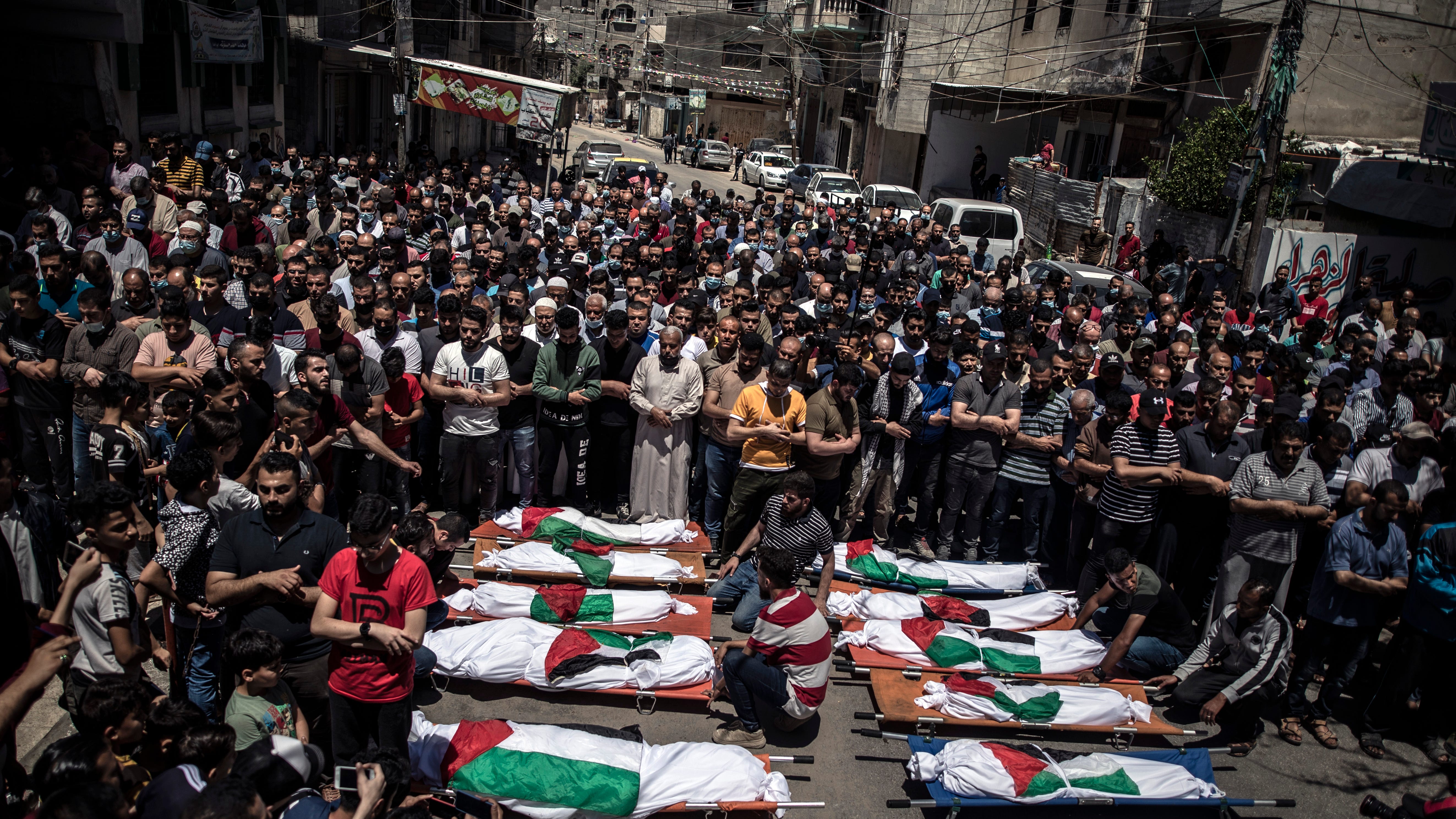 Israel strikes Gaza home of Hamas leader, destroys AP office