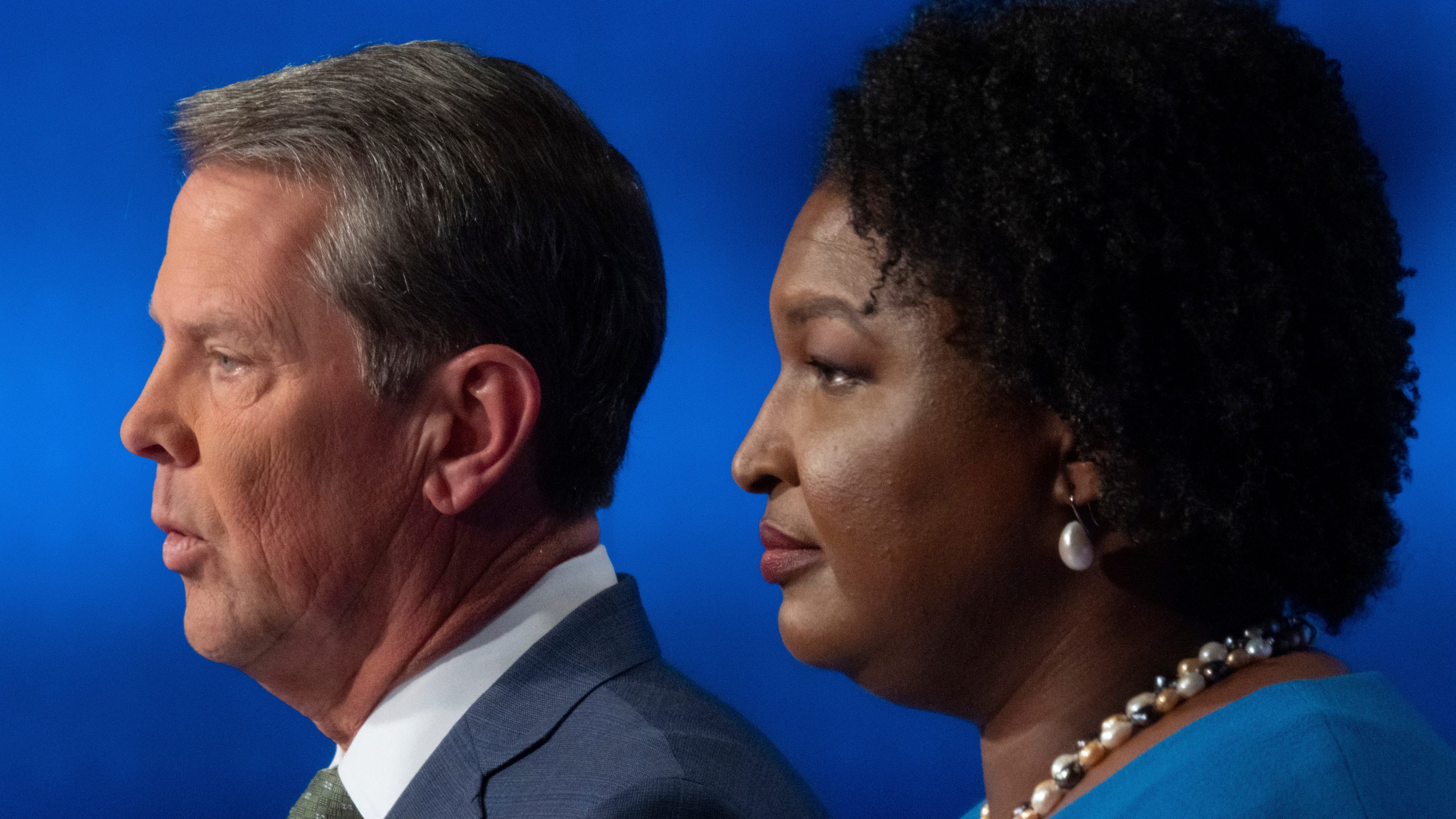 Kemp, Abrams argue abortion, voting in Ga. governor debate