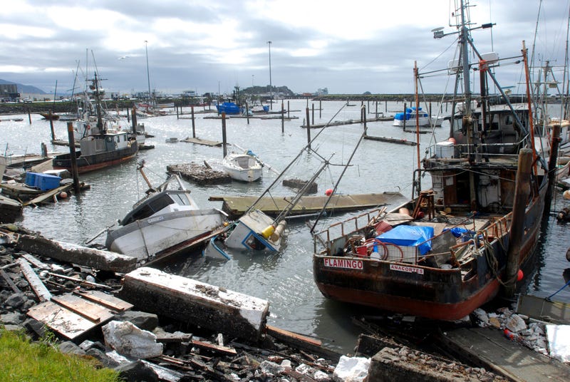 Pacific Tsunami Crescent City
