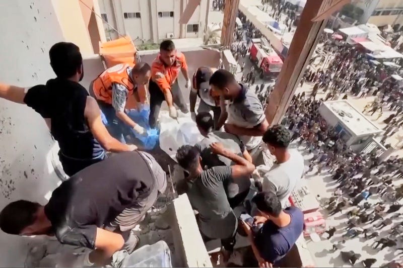 Mideast Wars Strike on Hospital