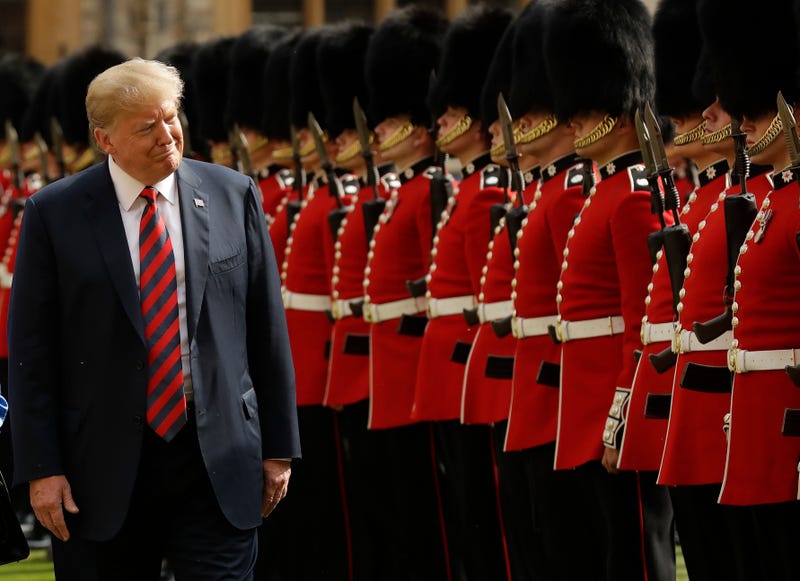 Trump Britain Royals