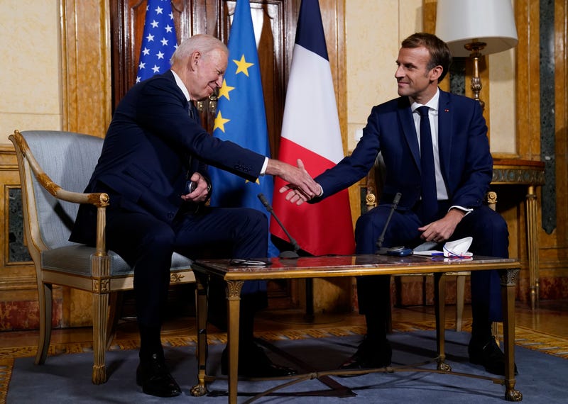APTOPIX Italy G20 Summit Biden France