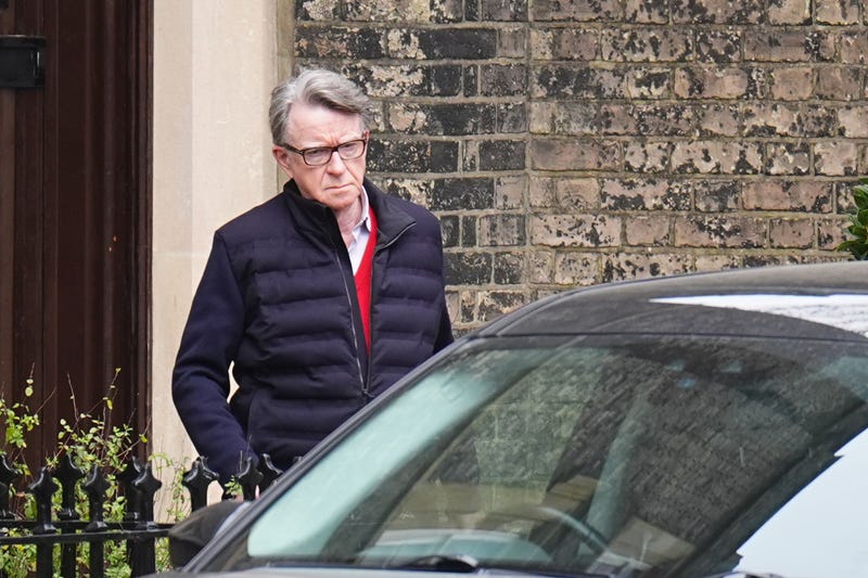 Britain Epstein Mandelson