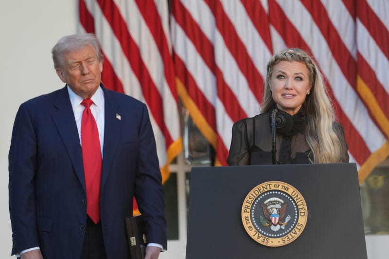 Trump Kirk Presidential Medal