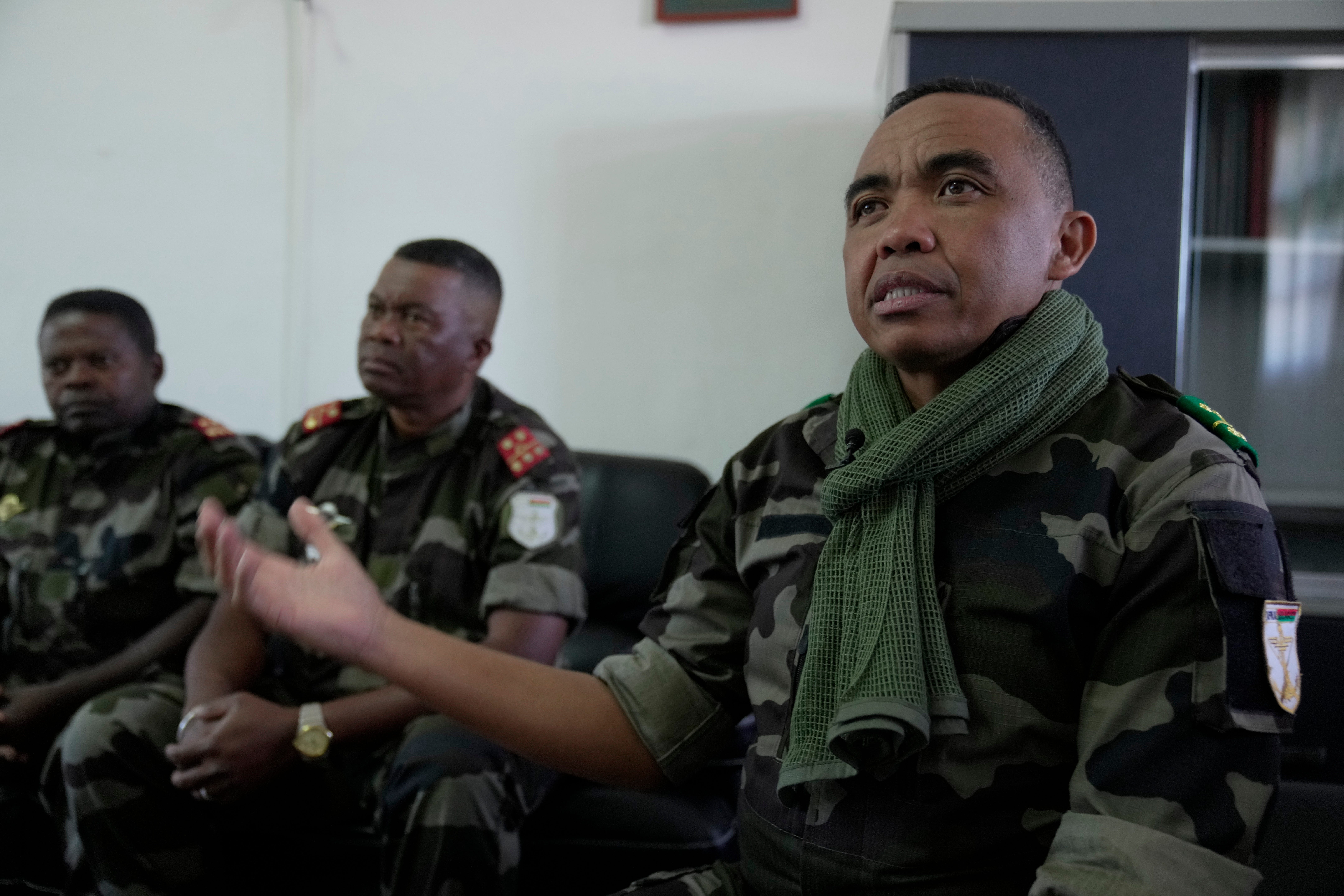 Leader of Madagascar's military coup tells AP he is 'taking the position of president'